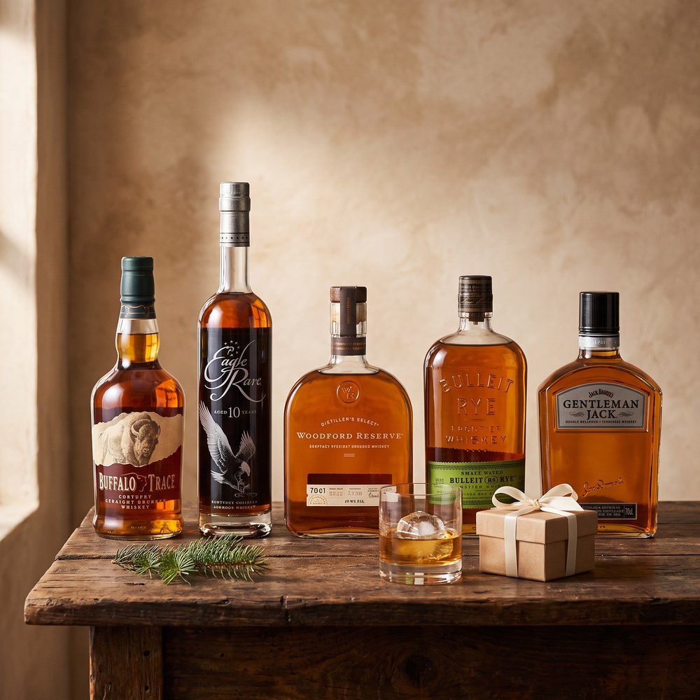 Die 5 besten US Whiskey Geschenkideen unter 50 Euro zu Weihnachten