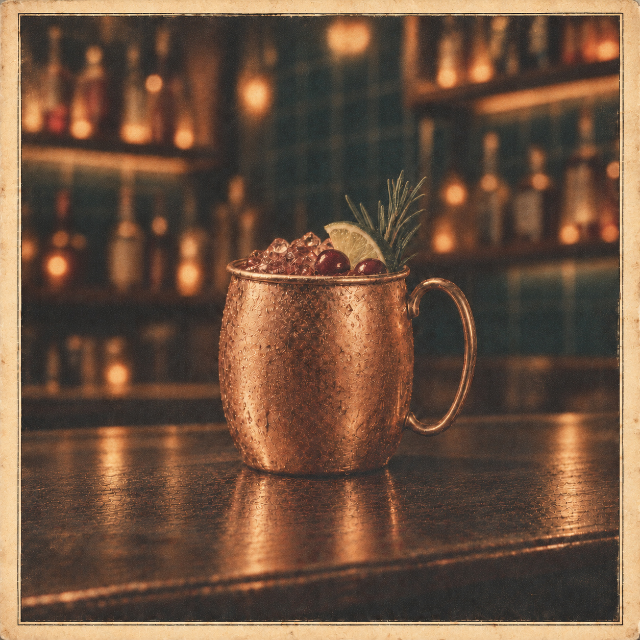 Cranberry Moscow Mule