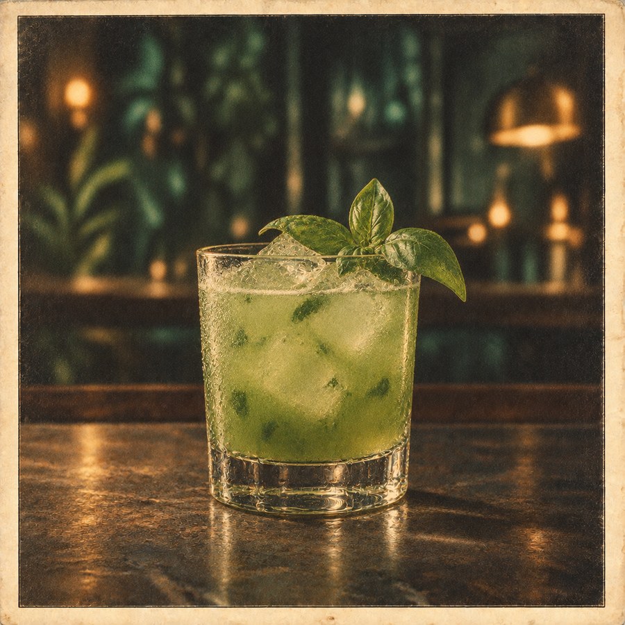 Gin Basil Smash