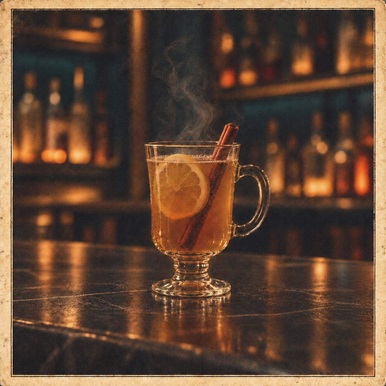 Mezcal Hot Toddy