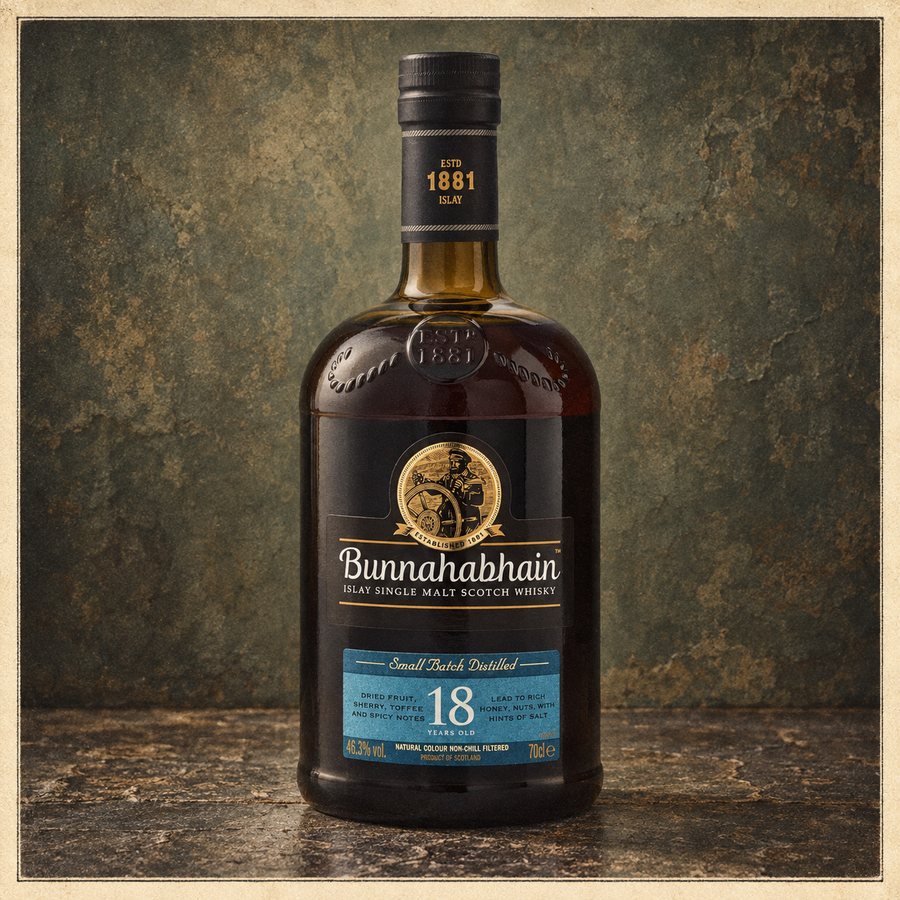 Bunnahabhain 18 Jahre Whisky