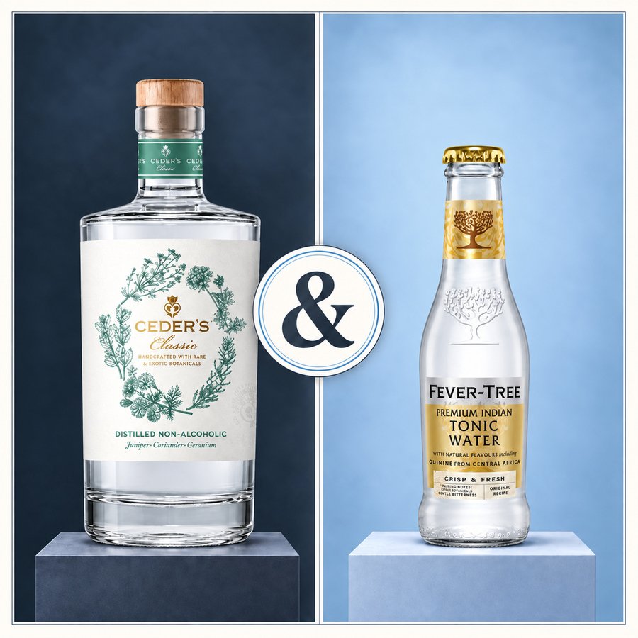 Ceder's Classic & Fever Tree Premium Indian Tonic Water (4/5)