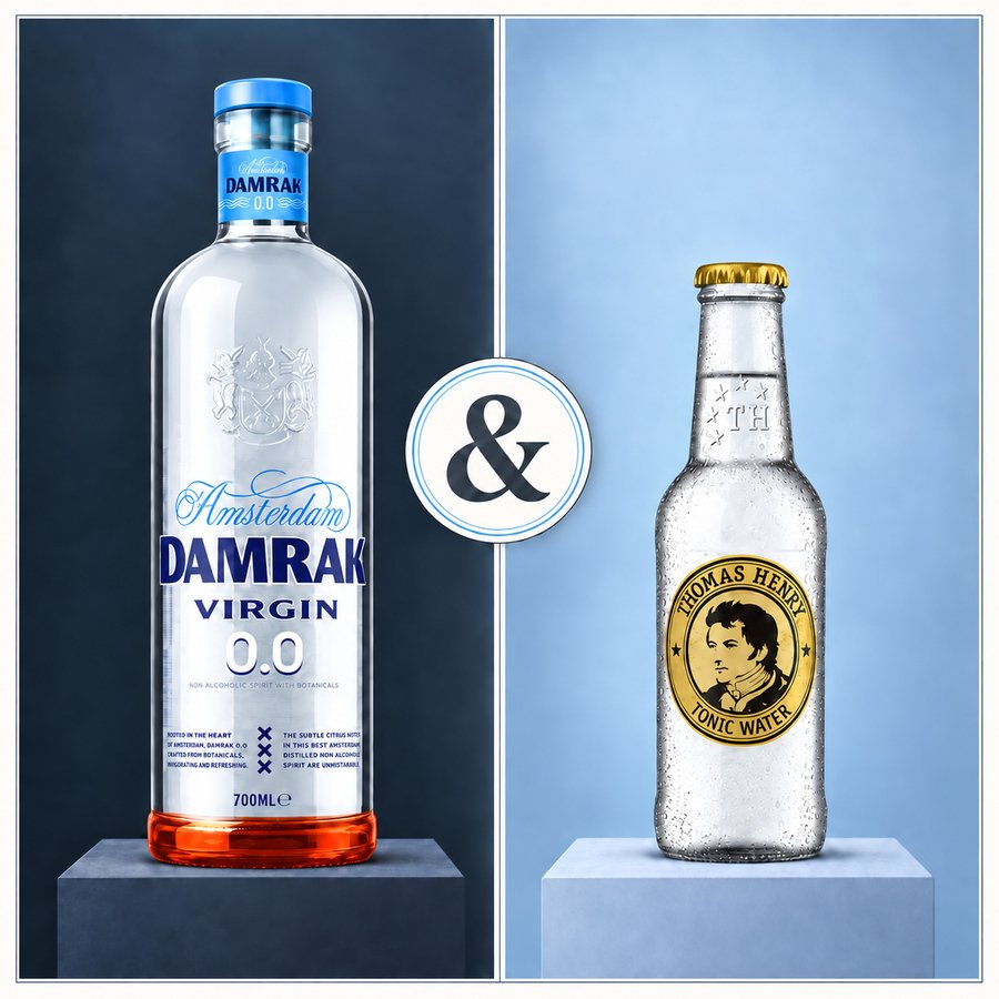 Damrak Virgin 0.0 & Thomas Henry Tonic Water (3/5)