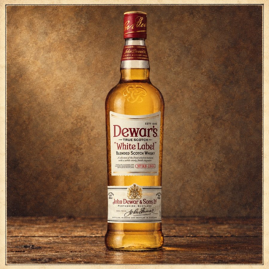 Dewar's White Label Blended Scotch Whisky