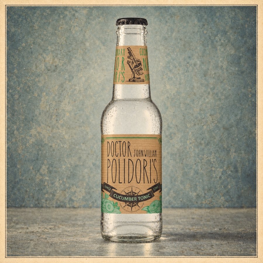 Dr. Polidori's Cucumber Tonic Water