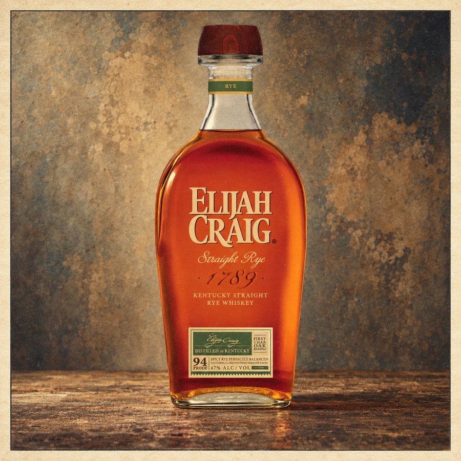 Elijah Craig Rye Whiskey