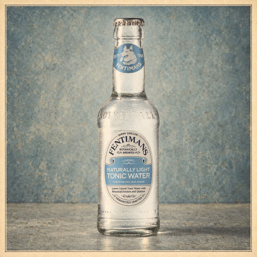 Fentimans Naturally Light Tonic Water