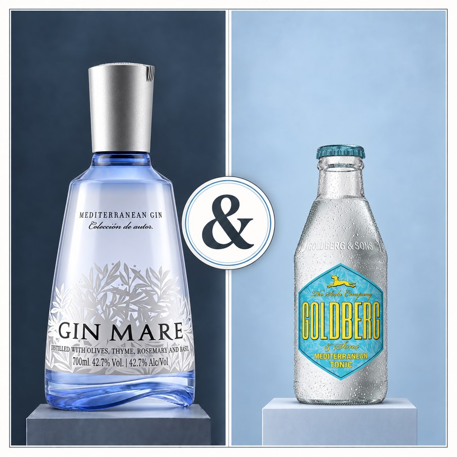 Gin Mare & Goldberg & Sons Mediterranean Tonic (5/5)