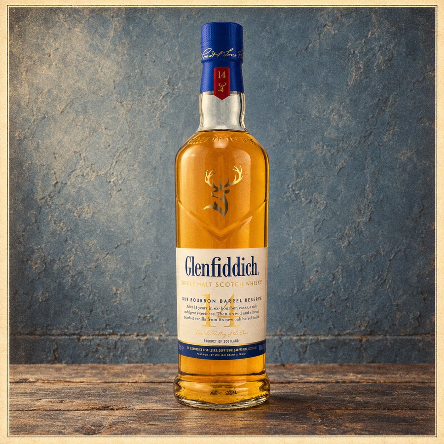 Glenfiddich 14 Jahre Bourbon Barrel Reserve Whisky