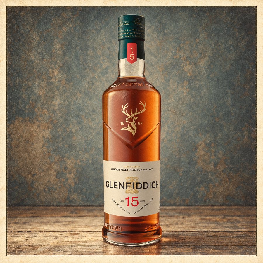 Glenfiddich 15 Jahre Solera Reserve