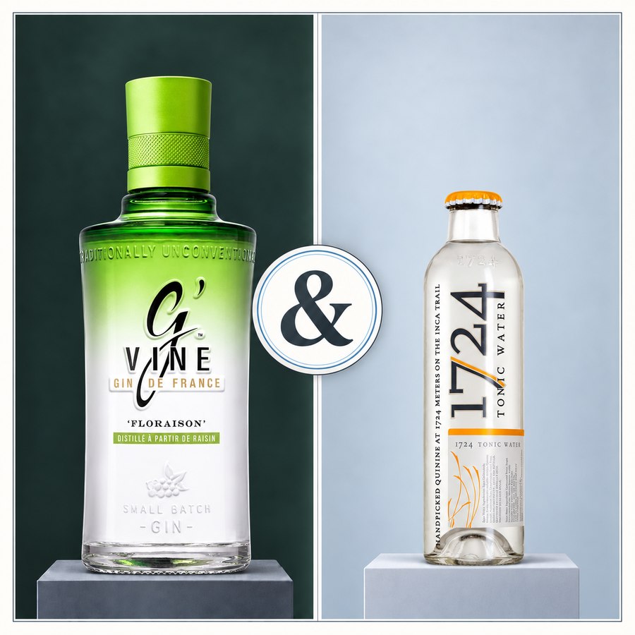 G'Vine Floraison Gin & 1724 Tonic Water (5/5)