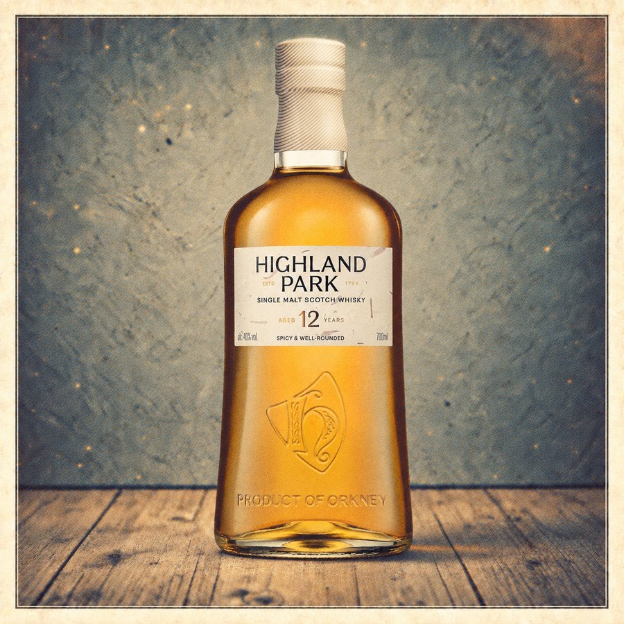 Highland Park 12 Jahre Whisky
