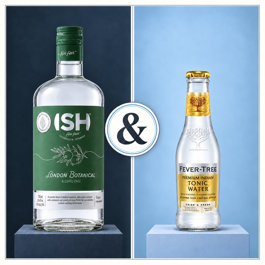ISH Spirits GinISH & Fever-Tree Premium Indian Tonic Water (5/5)