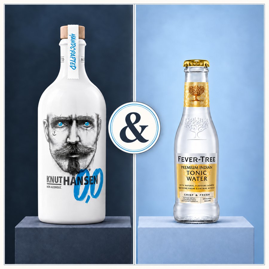 Knut Hansen 0.0 & Fever-Tree Premium Indian Tonic Water (4/5)