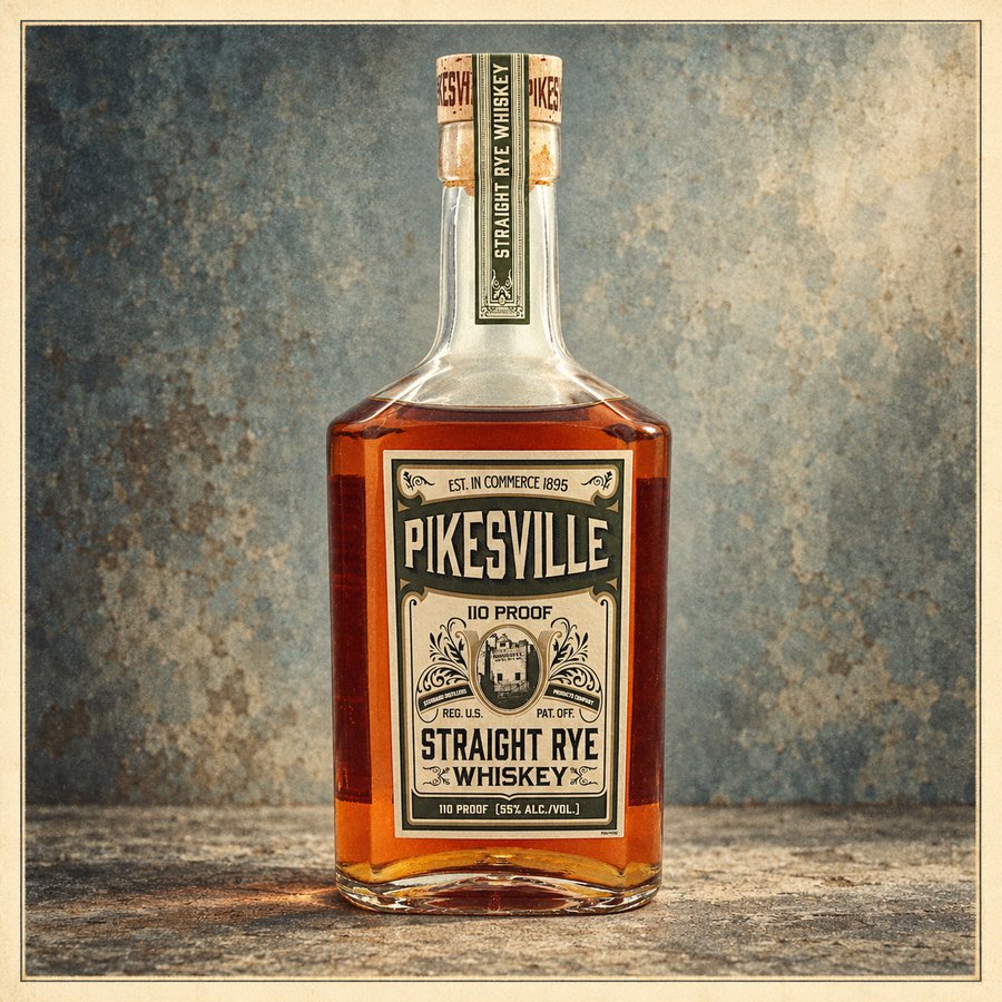 Pikesville Straight Rye Whiskey