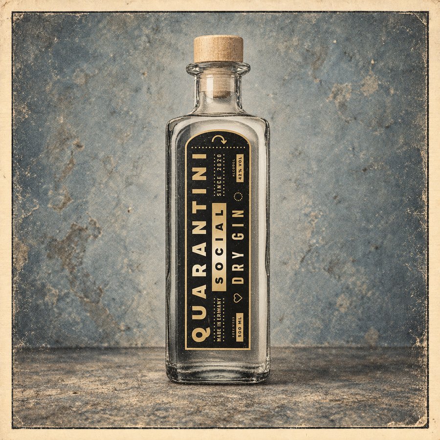 Quarantini Social Dry Gin
