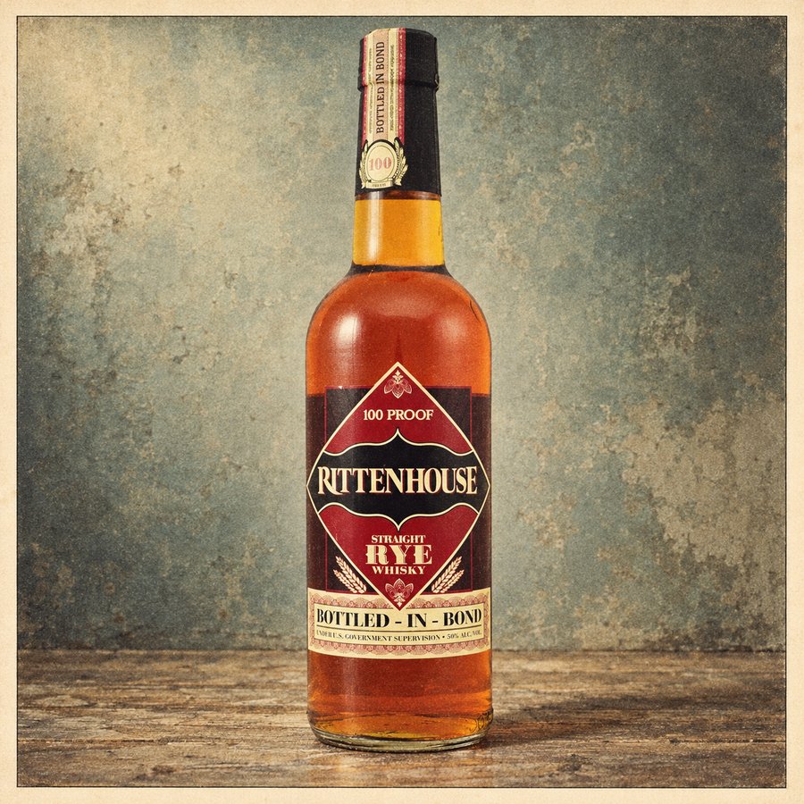 Rittenhouse Rye Bottled in Bond