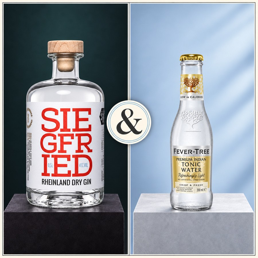 Siegfried Rheinland Dry Gin & Fever Tree Premium Indian Tonic Water (5/5)