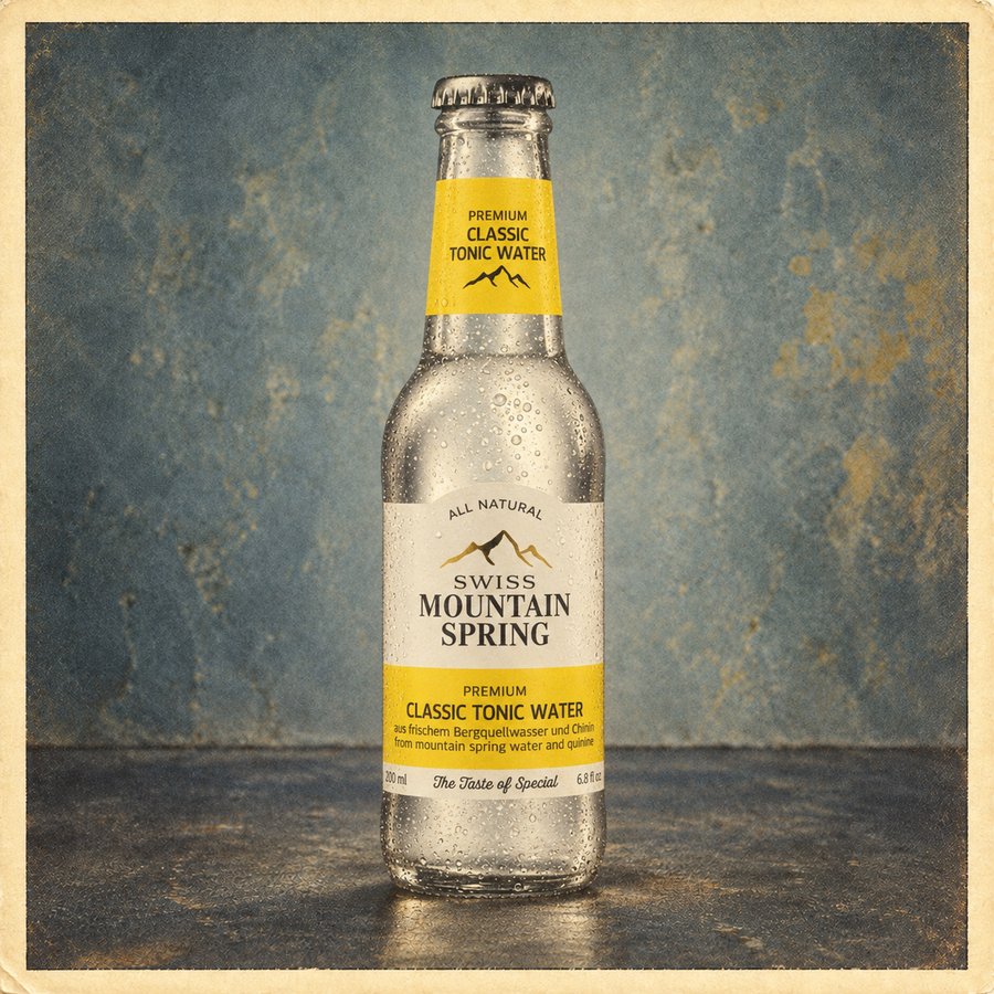 Swiss Mountain Spring Classic Tonic Water