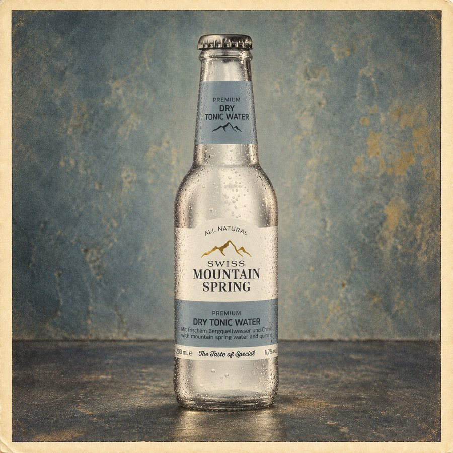 Swiss Mountain Spring Dry Tonic Water