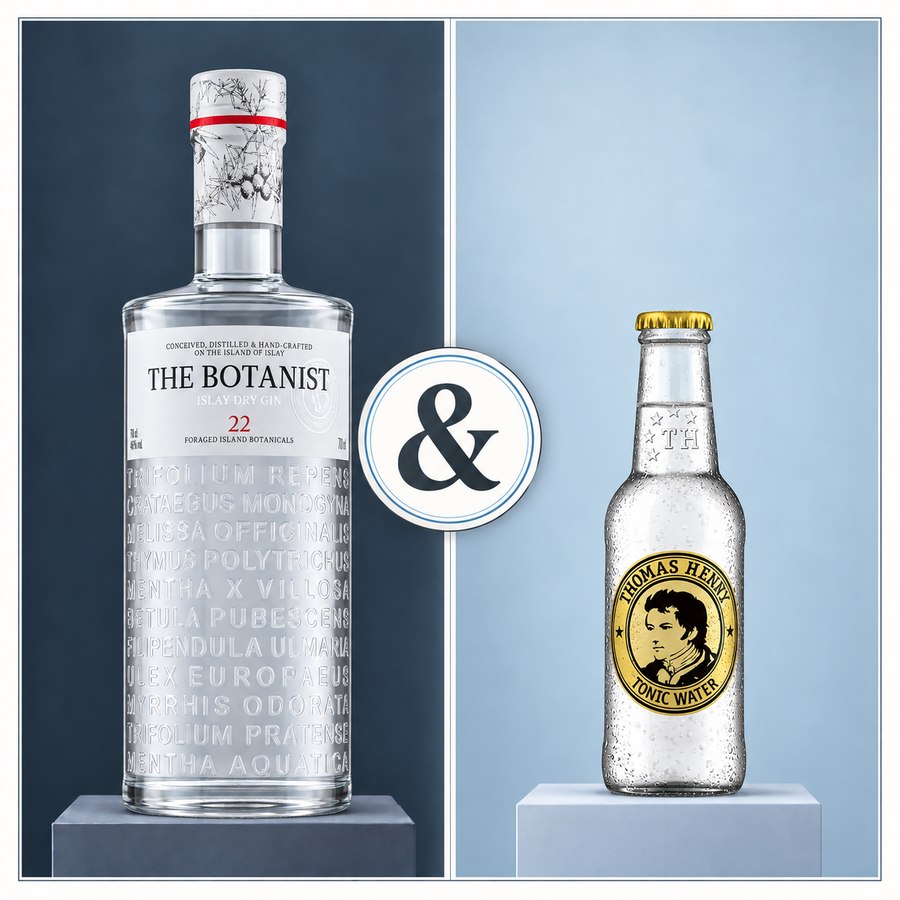 The Botanist Islay Dry Gin & Thomas Henry Tonic Water (5/5)