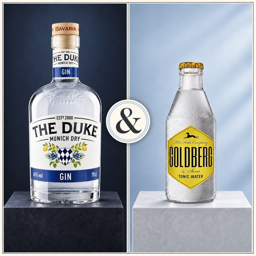 The Duke Munich Dry Gin & Goldberg & Sons Tonic Water (5/5)