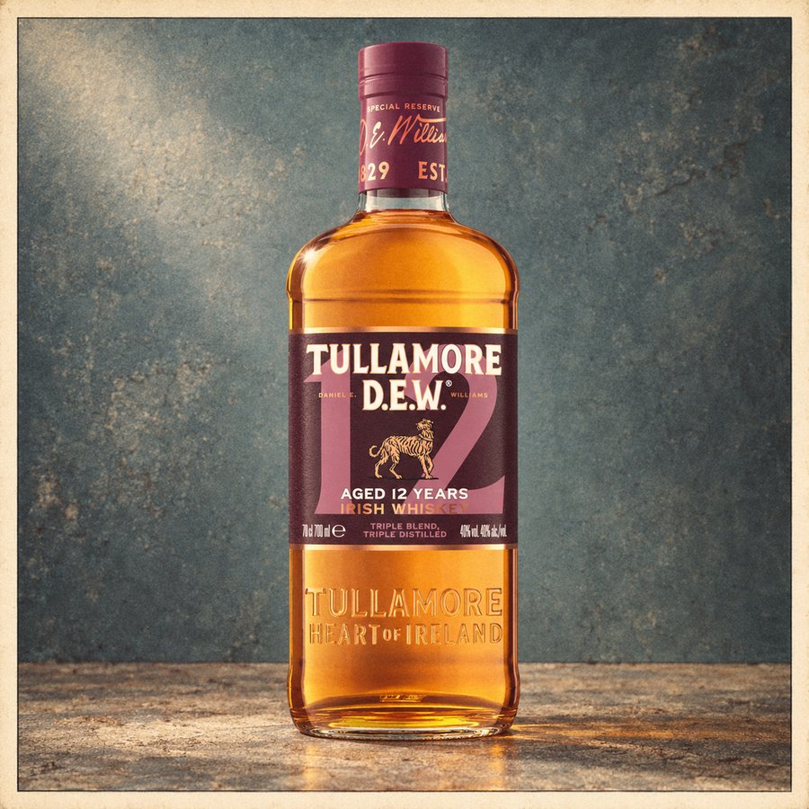 Tullamore D.E.W. 12 Jahre Whiskey