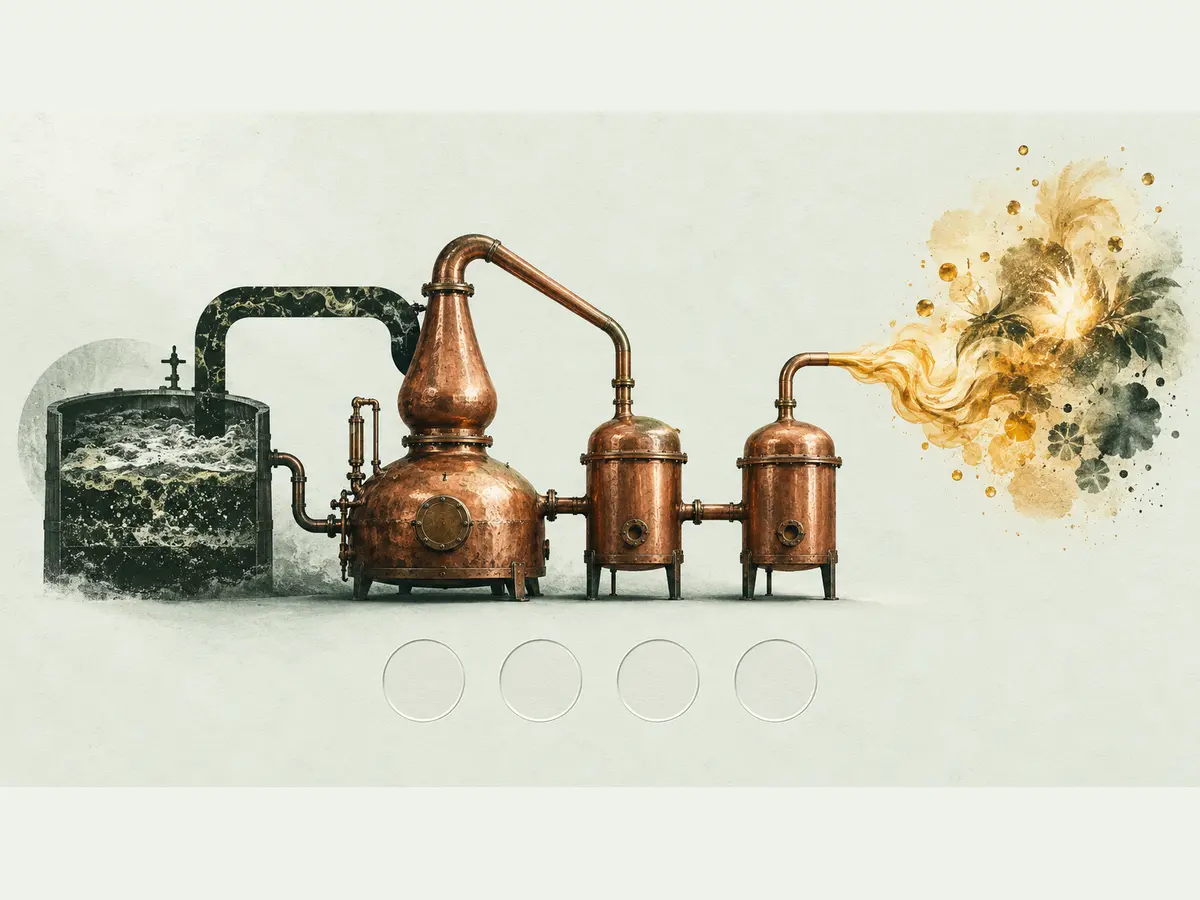 Jamaika-Rum: Pot Still, Ester und das Marks-System
