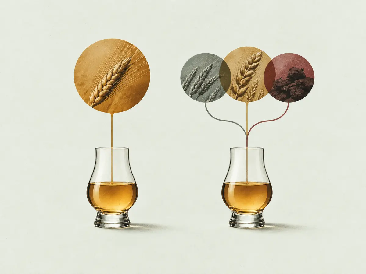 Single Malt vs. Blended Whisky: Der Unterschied