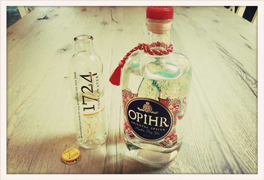 Opihr London Dry Gin & 1724 Tonic Water (3/5)